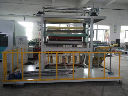 3500mm × 1720mm × 1850mm เครื่องถ่ายความร้อนแบบหมุนสําหรับแผ่นซิลิแคตแคลเซียม 1