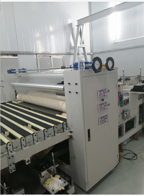 เครื่องเคลือบฟิล์มความดัน 360-410V/50HZ มีขนาดรวม 6300*1550*1200mm