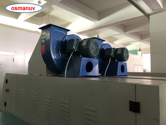 เครื่องอบ UV 5 หลอดความเร็วสูงพร้อมสายพานปรับแต่งได้สำหรับการอบหมึกทันที