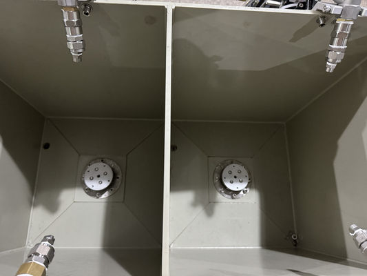 เครื่องเคลือบ R&D 2 สถานที่ สําหรับการทดสอบหลายพื้นฐาน แพลตฟอร์มยืดหยุ่นสําหรับพลาสป์และอื่นๆ