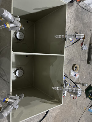 เครื่องเคลือบ R&D 2 สถานที่ สําหรับการทดสอบหลายพื้นฐาน แพลตฟอร์มยืดหยุ่นสําหรับพลาสป์และอื่นๆ