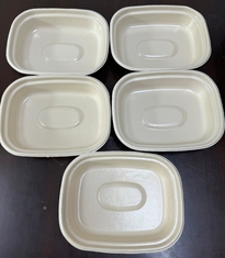 เครื่องเคลือบถ้วยขวดใยสําหรับอุณหภูมิสูง น้ําร้อน กันน้ํามันร้อน เครื่องเคลือบหมุนหกสถานี สําหรับกระดาษไม้ยาง