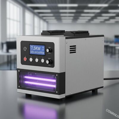 7.5KW Led Uv Curing Systems สำหรับการพิมพ์, เคลือบยูวีและเครื่องบ่ม