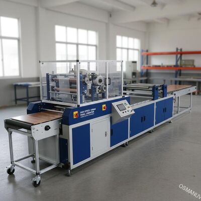 เครื่องเลมเนอร์ความเร็วสูง 1300 มิลลิเมตร สําหรับพื้นผิวของเฟอร์นิเจอร์ที่ทนรอยขีดข่วน