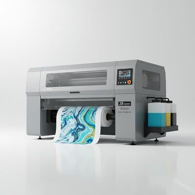 เครื่องพิมพ์ดิจิทัลแบบผ่านครั้งเดียว UIN-300A พร้อมหัวพิมพ์ 300 มม. หมึกน้ำ และความเร็ว 28 เมตร/นาที สำหรับการออกแบบที่กำหนดเอง