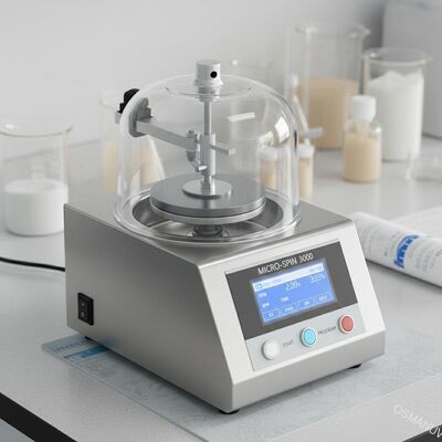 หน้าผลิตภัณฑ์: Benchtop Lab Spin Coating Machine for Pulp Molded Food Packaging R&D