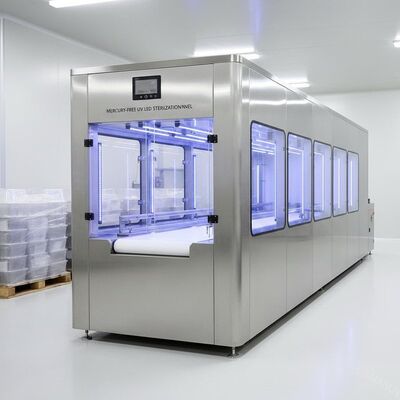 หลุมหล่อ sterilization UV LED ที่ไม่มีสับ Mercury สําหรับสายบรรจุอาหาร
