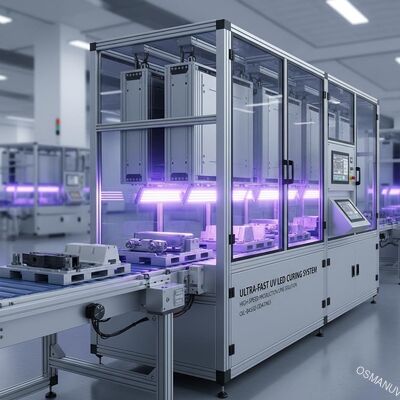 ระบบการรักษา UV LED ที่รวดเร็วมากสําหรับเคลือบบนพื้นฐานน้ํามัน - การแก้ไขสายการผลิตความเร็วสูง