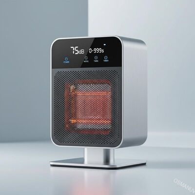 อุปกรณ์ทําความร้อนอินฟราเรดความรุนแรงต่ํา มีระดับความรุนแรง ≤75dB เวลาทําความร้อนเร็ว 0-999s