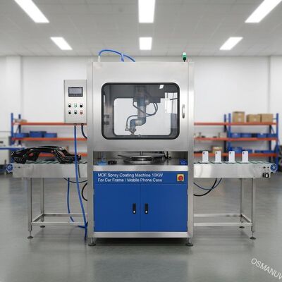เครื่องเคลือบสเปรย์ MDF 10KW สําหรับกรอบรถยนต์ / กล่องมือถือ