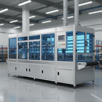 Effecive ความกว้าง Uv จิตรกรรม MDF เครื่องเคลือบสเปรย์ 180m / นาที 620mm