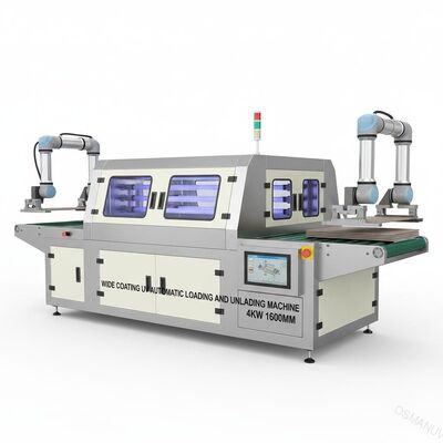เคลือบกว้าง Uv เครื่องบรรจุและขนถ่ายอัตโนมัติ 4KW 1600mm