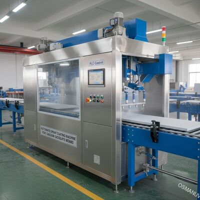 เครื่องเคลือบสเปรย์อัตโนมัติสำหรับ PLC, ควบคุมแคลเซียมซิลิเกตบอร์ด