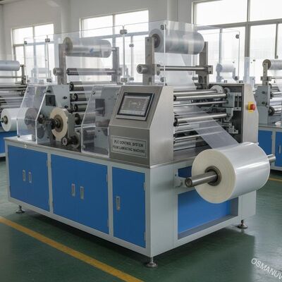 ระบบควบคุม PLC เครื่องเคลือบฟิล์ม 0-100m/min ความเร็วการล่อกลับเพื่อผลงาน