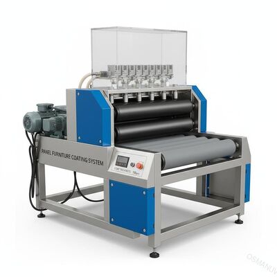 อุปกรณ์เคลือบลูกกลิ้งหนา AC 110v 100 มม. สำหรับเฟอร์นิเจอร์แผง