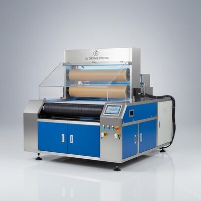 เครื่องเคลือบ UV ลูกกลิ้งซิลิโคน 10KW สำหรับการพิมพ์ดิจิตอล