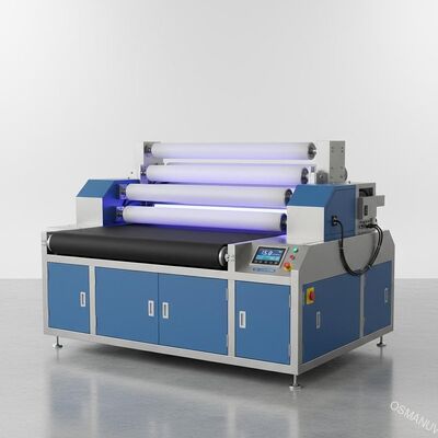 W1320mm 15m / Min ซิลิโคน Rollet เครื่องเคลือบ Uv สำหรับงานพิมพ์ดิจิตอล