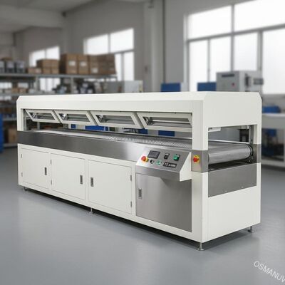 เครื่องบ่ม UV สแตนเลส 18KW 15m / นาทีในคอมพิวเตอร์สีขาว