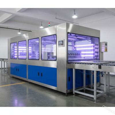 เครื่องเคลือบ UV แบบหมุนอัตโนมัติ 90 องศาสำหรับแผ่นใยไม้อัดซีเมนต์