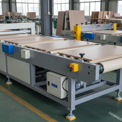 PVC 0.75KW 1320mm เครื่องสายพานลำเลียงกว้างสำหรับแผงเฟอร์นิเจอร์