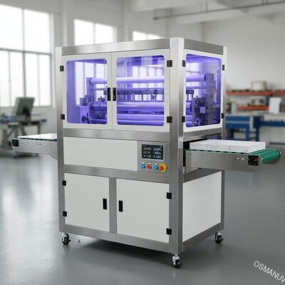 พลาสติก LED UV Embossing และเครื่องเคลือบ 410V สำหรับเซรามิก