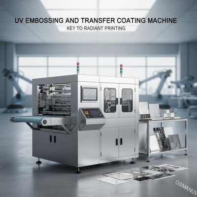 UV Embossing และเครื่องเคลือบโอนกุญแจสําหรับการพิมพ์สดใส