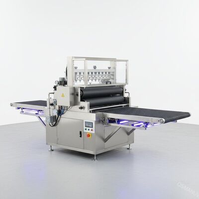 Double Roll 304ss 15m / Min Spray Coating Machine / Spot Uv Coater Machine