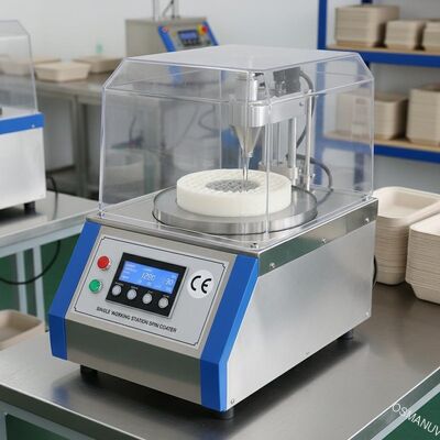 สถานที่ทํางานเดียว Spin Coater การพิมพ์ผงกระดาษสําหรับบรรจุอาหาร การรับรอง CE