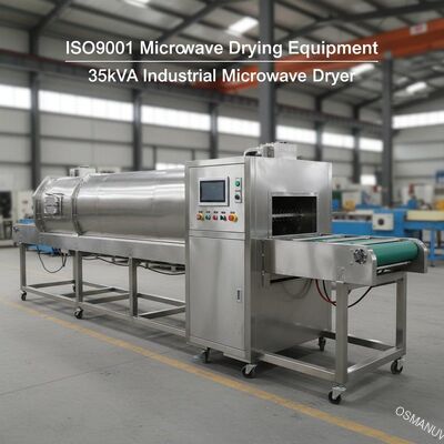 ISO9001 อุปกรณ์แห้งไมโครเวฟ เครื่องแห้งไมโครเวฟอุตสาหกรรม 35kVA