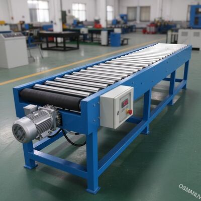 10m / นาที 220V 50HZ Cnc สายพานลำเลียงเครื่องไดรฟ์ลูกกลิ้งลำเลียง