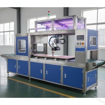 เครื่องเคลือบ UV Line Board Line 1500mm Spray Gun 380VAC