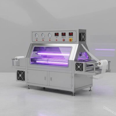 18KW SS304 ตาข่ายเข็มขัดเครื่องบ่ม UV สำหรับฟิล์ม / Paper