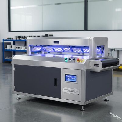 เครื่องบํารุง UV LED ที่สามารถปรับเปลี่ยนได้ 10m/Min สําหรับการใช้งานที่แตกต่างกัน