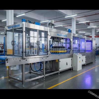 PVC Conveyor Uv Roller Coater / เครื่องพ่นสี