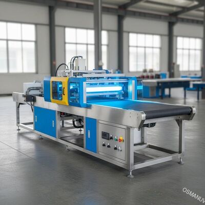 เครื่องเคลือบ UV Spot Coater เครื่องพ่นสี UV 5m / นาที 920mm Width