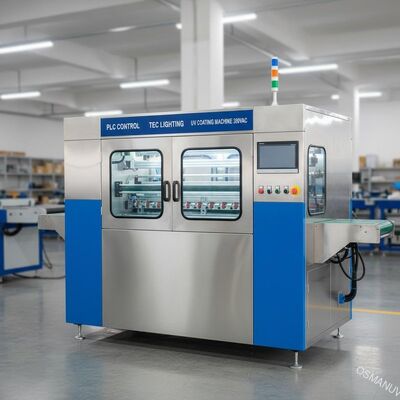 PLC Control Tec Lighting เครื่องเคลือบ UV 380VAC