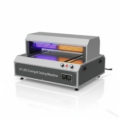 220VAC 10m / Min Spot UV LED เครื่องบ่มพร้อมลูกปัดหลอดอบแห้ง