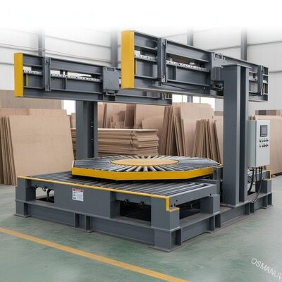 Heavy-Duty Folding Plate Turnover Machine for Plywood & MDF Lines – 180° Sheet Flipper with Customizable Arm Spacing