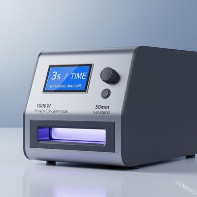 3s / เวลา เครื่องบํารุง UV 1000W การบริโภคพลังงาน ความหนา 50mm