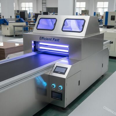 ประสิทธิภาพเร็ว ประหยัดพลังงาน สองหลอด UV เครื่องบํารุงความแข็งสําหรับ UV โคลน Borad ใบ
