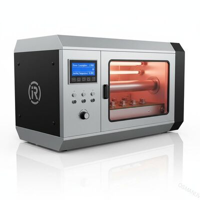 เครื่องแห้งอินฟราเรดที่หลากหลาย การบริโภคพลังงาน 2.5KW อุณหภูมิการทําความร้อน 0-200C