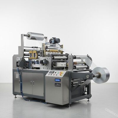 380V/50HZ เครื่องสับผ่าฟิล์มความดันด้วย 0-100m/min ความเร็วสูง Rewinding