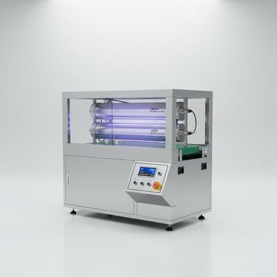 เครื่องจักรบํารุง UV กระบวนการเรียบง่ายที่มี 2 อเมริกัน WQP 3 KW แหล่งปรับปรุงหลอดเพลิงธาตุ