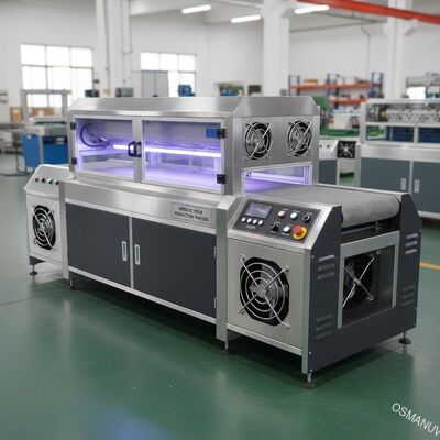 0-15m/min ความเร็ว ระบบรักษา UV ด้วยการเย็นอากาศ ปรับปรุงกระบวนการผลิตของคุณ