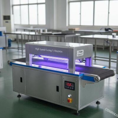 เครื่องบํารุงความเร็วสูง 1-10m/min เครื่องบํารุงความเร็ว LED Ultraviolet 1 ปี