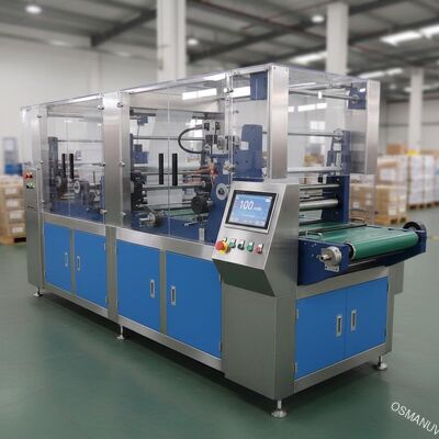 เครื่องเลมินฟิล์ม 100m/min พร้อมระบบควบคุม PLC