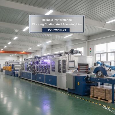 ความสามารถที่น่าเชื่อถือการทํางานแม่นยําวิศวกรรมพื้นเคลือบและสาย Annealing สําหรับ PVC WPC LVT
