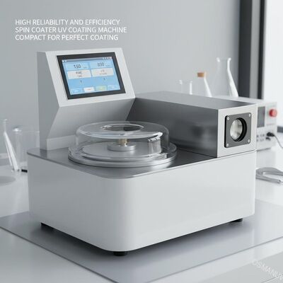 ความน่าเชื่อถือและประสิทธิภาพสูง สปินโคตเตอร์ UV Coating Machine compact สําหรับการเคลือบที่สมบูรณ์แบบ