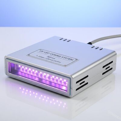 อลูมิเนียมสกัด UV LED เครื่องบํารุงความลึก 5-20mm บํารุงความลึก 365nm ความยาวคลื่น