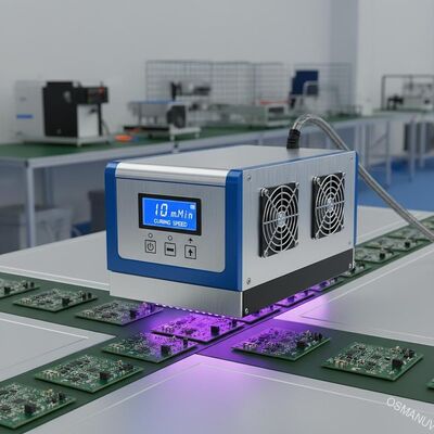1-10m/Min ความเร็วการรักษา UV LED ระบบการรักษา อากาศเย็นสําหรับอุตสาหกรรมอิเล็กทรอนิกส์